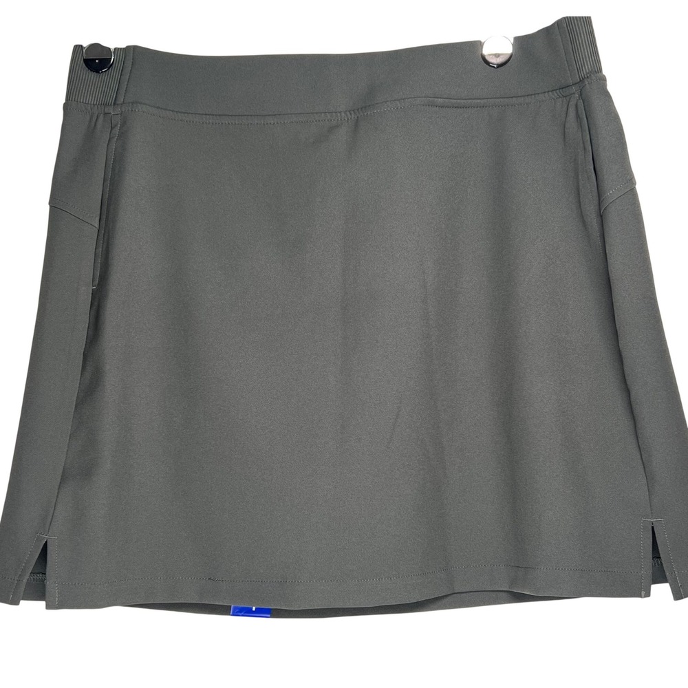 32 Degrees Cool Womens Active Skort‎ Black Large NWT Elastic Waist Pockets